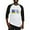 Black/White, variant on CafePress - I Stand With Ukraine Flag American Baseball Jersey - Cotton Baseball Jersey, 3/4 Raglan Sleeve Shirt