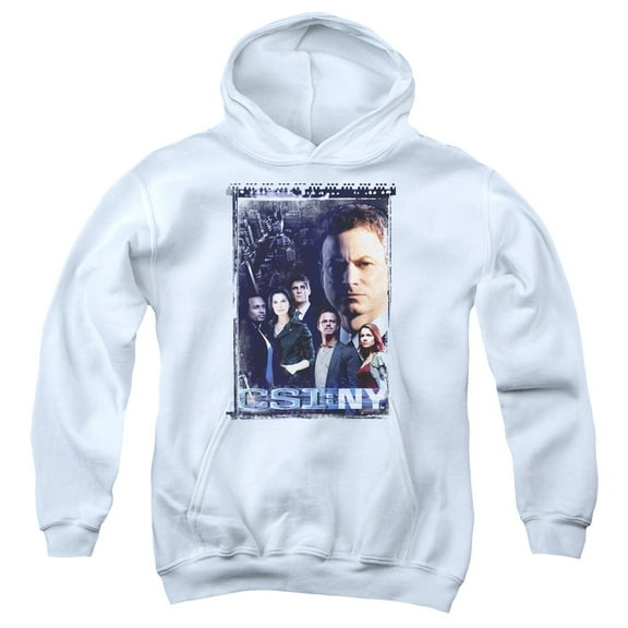 Csi Ny - Watchful Eye - Youth Hooded Sweatshirt - X-Large