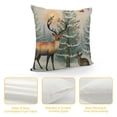 thumbnail image 4 of GOSMITH  Winter Pillow Covers, Christmas Pillow Covers,Winter Decorations for Home,Christmas Pillow Cases,Christmas Bedroom Decor,Farmhouse Christmas Decor,Christmas Deer Decor Pillow Cover, 4 of 5