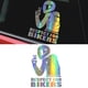 thumbnail image 1 of Calcomanías para autos, calcomanías reflectantes de respeto por los ciclistas, calcomanías reflectantes para ciclistas, calcomanías decorativas de moda para autos, calcomanías multifuncionales, 1 of 9