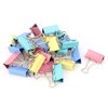 Office Document Organize 41mm Metal Bookbinding Clamp Binder Clips 24pcs