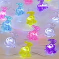 thumbnail image 5 of Easter Rabbit String Lights, Battery Powered Waterproof Bunny Decorative Lights, Indoor Outdoor Easter Decor for Home Bedroom Window Tree Wedding Party(2m20lights), 5 of 5