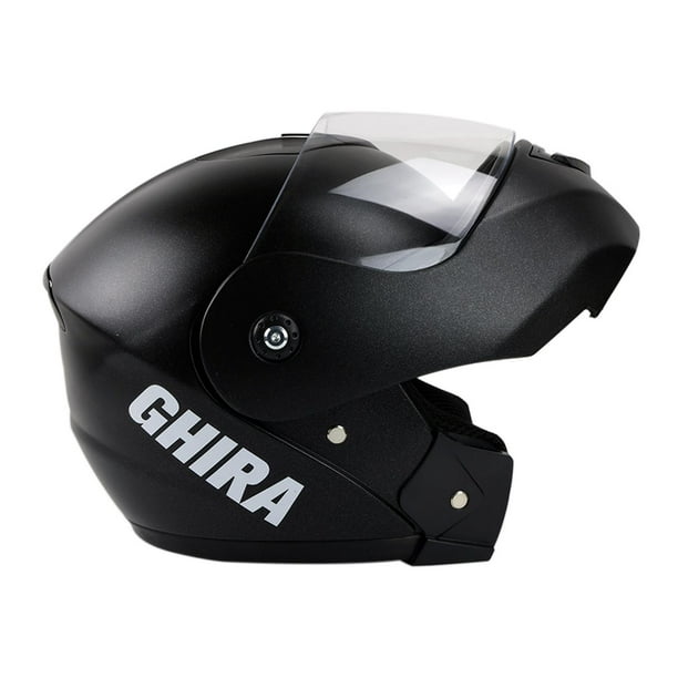 CASCO GHIRA GH1200 NEGRO MATE ABATIBLE negro M GHIRA GH1200 Walmart en linea