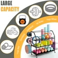 thumbnail image 5 of Weight Rack for Dumbbells, Dumbbell Rack, Home Gym Storage Rack with Wheels, 5 of 9