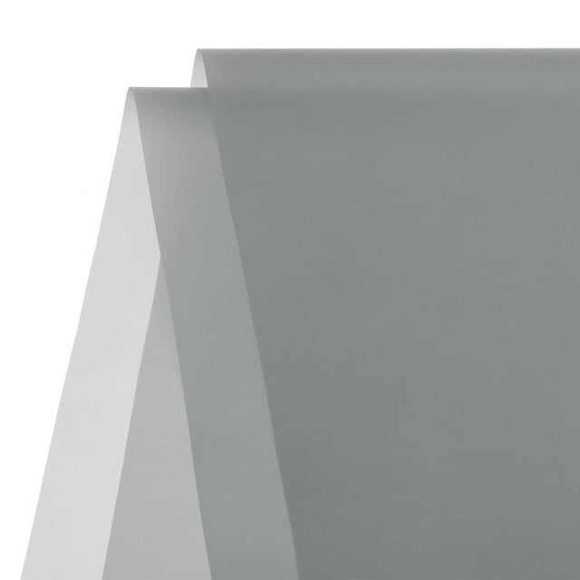 Unique Bargains Flower Wrapping Fog Paper 22.8x22.8 Inch Waterproof Floral Wrapping Paper Light Gray 10 Pcs