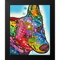 thumbnail image 2 of Dean Russo Collection 20x24 Black Modern Framed Museum Art Print Titled - Aussie Sheep Dog, 2 of 5