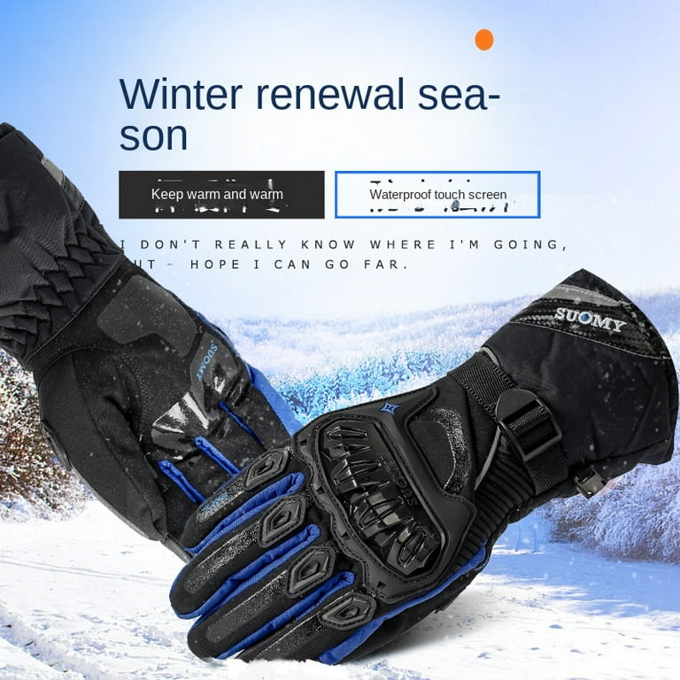 Waterproof winter motorcycle best sale gloves