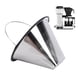 thumbnail image 5 of Filtro Cónico De Acero Inoxidable Apto Para Moccamaster KBGV Serie KBT, Repuesto De Filtro De Café De Cono Reutilizable De Metal, 5 of 7