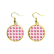 thumbnail image 1 of Dinosaurio unido amo Ear Dangle Golden Drop Earring Jewelry Mujer Unbranded M, 1 of 3
