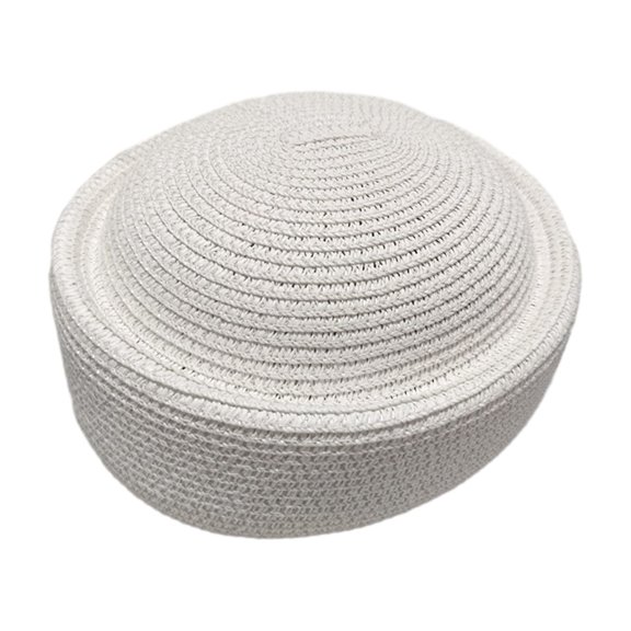 bestolf Stewardess Hat Lightweight UV Protection Straw Hat Beach Sun Hat Summer Accessory