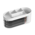 thumbnail image 3 of GUOOL Desktop Cosmetics Storage Holder Shower Phone Holder Multifunction Jewelry White, 3 of 9