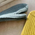 thumbnail image 5 of Guantes de crochet suaves para conducir, guantes de dedos completos, guantes de punto de color sólido, jengibre, 5 of 5