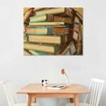 thumbnail image 2 of Orinice Books Fine Art Aesthetic Poster & Print Wall Painting Canvas for Living Room Bedroom Office Home Decor 20x16in, 2 of 6