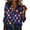 #0149-Multicolor, variant on Pincandy Women's Carnival Fashion Casual Long Sleeve Lapel Button Down Shirt