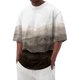 thumbnail image 1 of Men's T-shirt T-shirts Graphic Text Pool3D Printing Street Casual Short Sleeve Printed Clothing Basic 2XL, 1 of 5