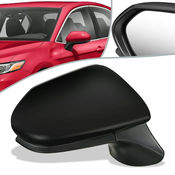 DNA Motoring Powered Passenger Right Side Mirror for 18-20 Toyota Camry