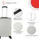 thumbnail image 5 of Maleta de Mano Travel Elite Carry On 49 cm x 36 cm x 22 cm gris, 5 of 7