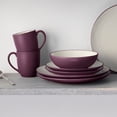 thumbnail image 7 of Noritake Colorwave Burgundy 16-Piece Coupe Dinnerware Set, Service for 4, 7 of 7