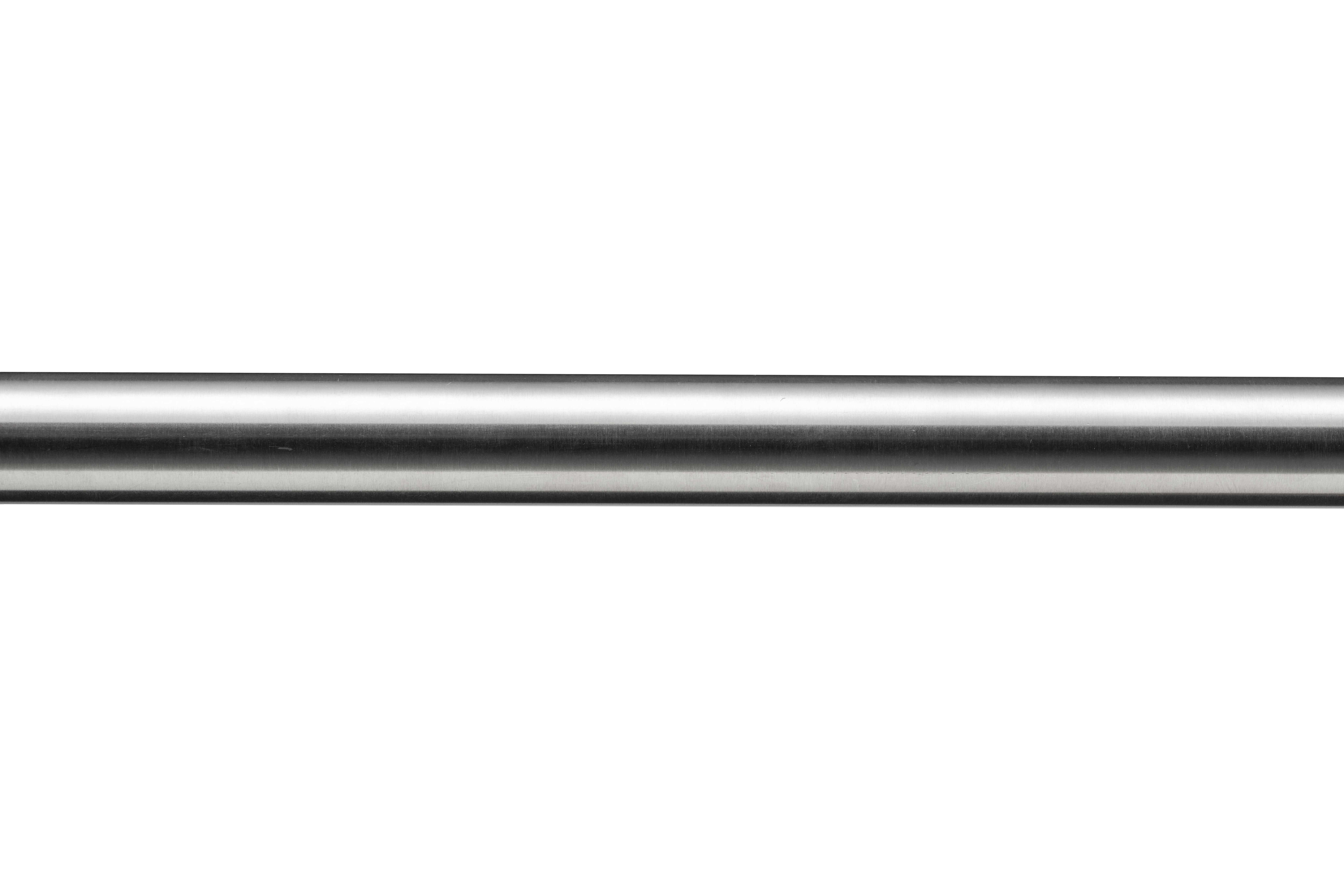 Croydex Stick n Lock Tension Shower Curtain Rod, Extends 40-72in in Brushed Nickel