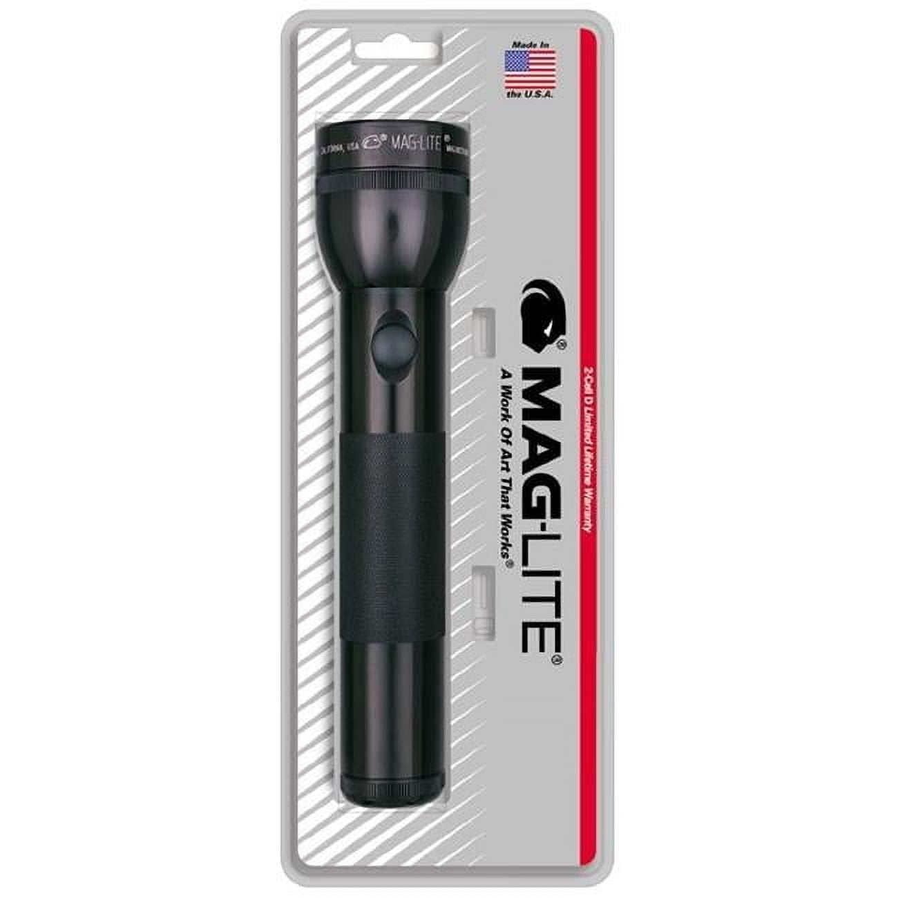 MAG-Lite High-Intensity Adjustable Flashlight, Ml-6 6D-Cell, Black