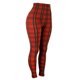 thumbnail image 5 of Leggings de mujer Pantalones de entrenamiento de cintura alta Pantalones de jogging Deportes casuales Medias activas Pantalones a cuadros, 5 of 5