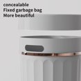 thumbnail image 5 of PPgejGEK Open Top Garbage Bin without Lid for Office Hotel Household, 27.5x21x21cm/10.82x8.27x8.27in, for Living Room Kitchen Bathroom, 5 of 6