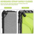 thumbnail image 5 of SaniMore for Microsoft Surface Pro 9 13" 2022 Case Support Keyboard Connection, Soft TPU & Rugged PC Cover with Handle & 360° Rotatable Kickstand Small Lock Full Body Protective Shell, Green, 5 of 12