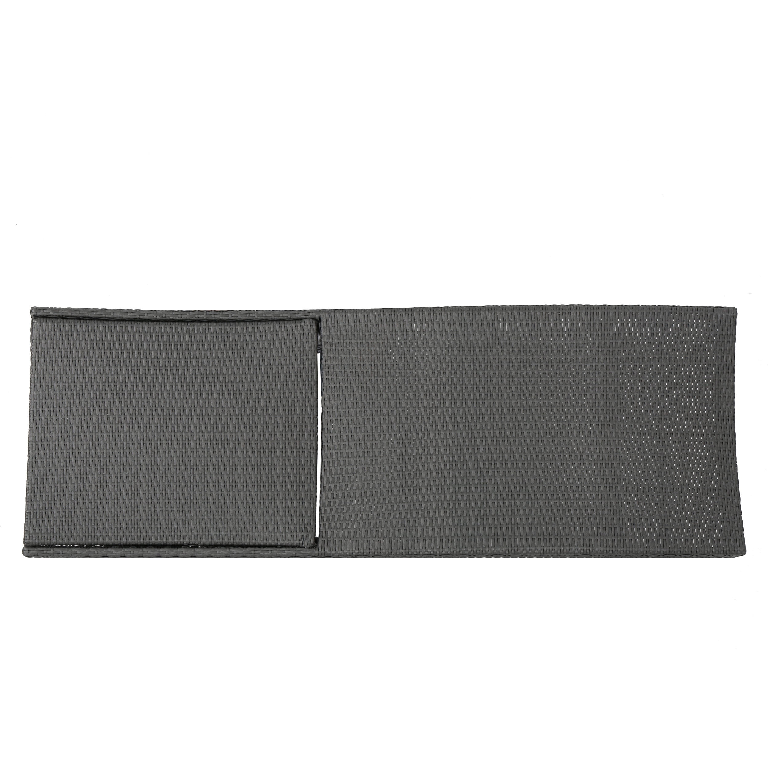 Anthony Wicker Lounge with Cover, Set of 2, Grey