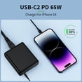 thumbnail image 5 of 300W 8-Port USB-C Fast Charger with PD for Laptops, Smartphones, Gaming Consoles, Computers & Headphones, 5 USB-C & 3 USB-A Ports, 5 of 9