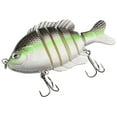 thumbnail image 4 of Bassdash SwimPanfish Multi Jointed Panfish Bluegill Swimbaits Hard Topwater Bass Lures Fishing Lure Crank Saltwater 3.5in/0.85oz, 4 of 5