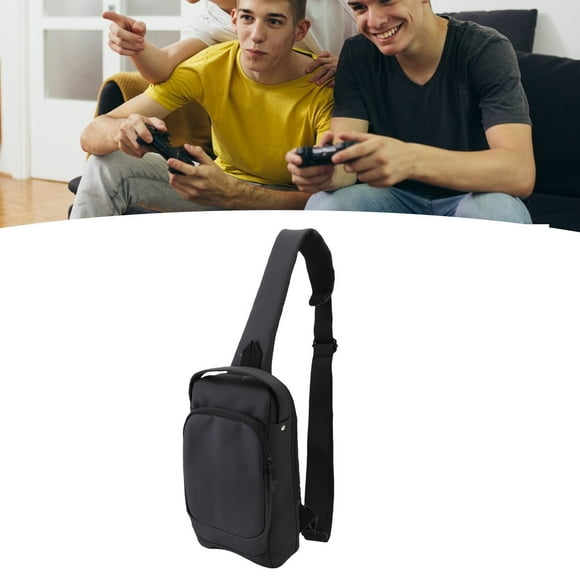 Gaming Console Carrying Case, Handheld Gaming Console Storage Bag PU EVA for Home