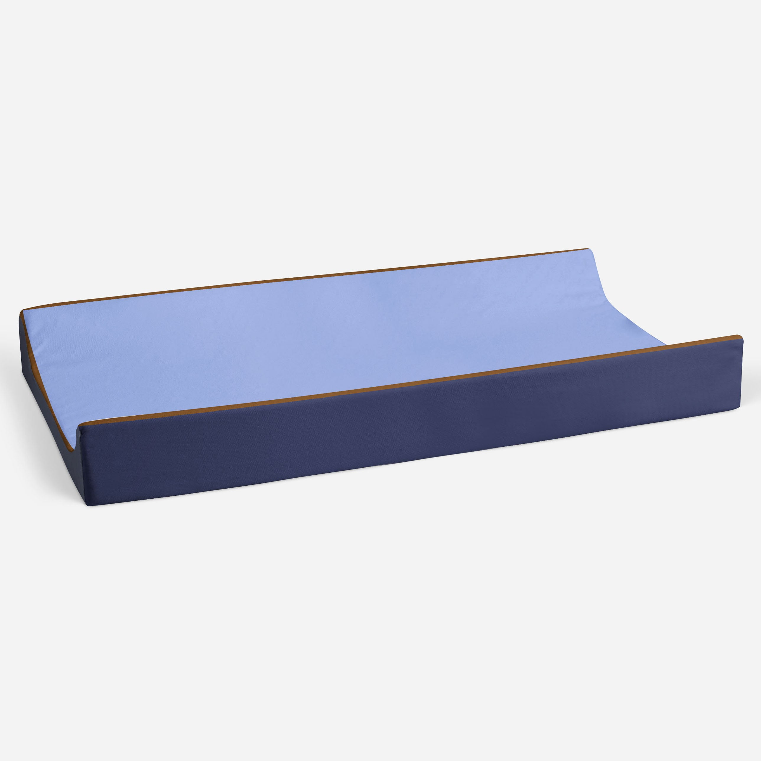 Bacati - Transportation Quilted Changing Pad Cover, Infant Boys, Blue