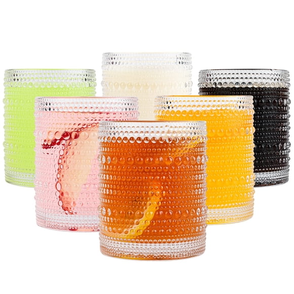 Set de vasos para beber ZMOWIPDL Vintage Glassware 360 ml 6 piezas