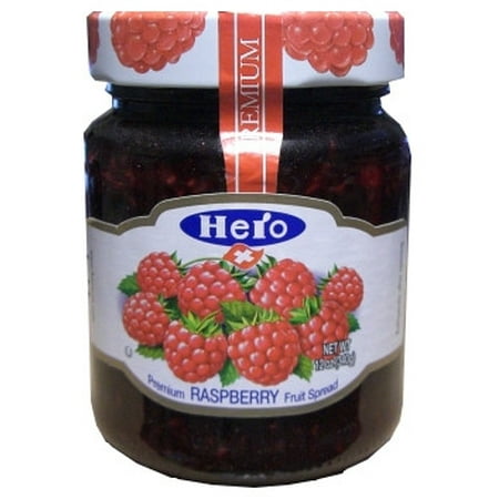 Hero Raspberry Fruit Spread, 12 oz