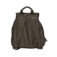 thumbnail image 2 of "Didier" Multipocket Soft Hipster Rucksack Backpack - Grey, 2 of 3