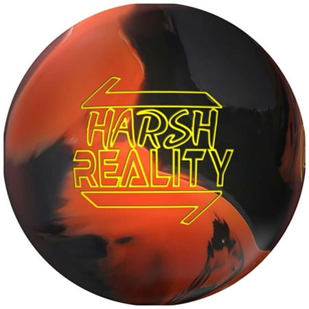 900 Global PRE-DRILLED Harsh Reality Bowling Ball - Atomic/Graphite/Black 16lbs