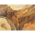 thumbnail image 2 of Hristova, Albena 14x12 Black Ornate Wood Framed with Double Matting Museum Art Print Titled - Canyon VII, 2 of 4