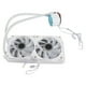 thumbnail image 2 of Enfriador de CPU de 240 mm, Sinconización Argb Con Ventilador pwm Dual de 120 mm, Ajustable para LGA2066 2011 1151, Fácil Instalación, Para Sistemas de Juega, 2 of 7
