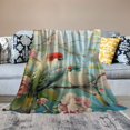 thumbnail image 2 of Orinice  Bird Blanket Anti Pilling Throw Blankets Cozy Durable Blankets for Office Couch Cinema Gifts Quality Washable 60x80in, 2 of 6