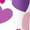 Purple, variant on Levmjia Womens Yoga Pants Fashion Casual Print High Waist Soft Workout Running Leggings Tummy Control Comfortable Valentine Stretchy For Gym Fitness