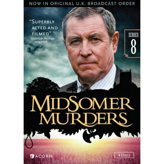 Midsomer Murders: Series 8 (DVD), Acorn, Drama