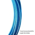 thumbnail image 2 of Aluminum Wire Thickness Bendable Wires Bike Easy Craft Wire Premium to Use Handy Installation Durability Rust-proof for Crafts DIY turkish blue, 2 of 8