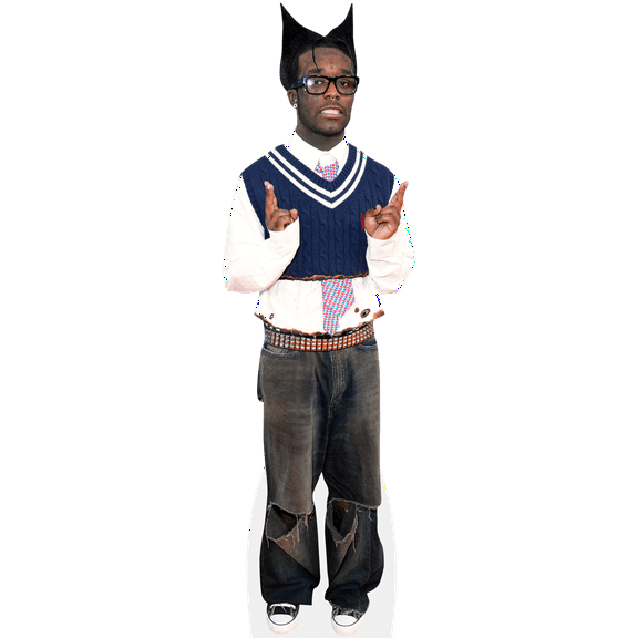 Lil Uzi Vert (Vest) Mini Cardboard Cutout Standee