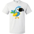 thumbnail image 3 of Inktastic Tropical Parrot, Colorful Parrot, Tropical Bird T-Shirt, 3 of 5