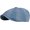 Middle Blue, variant on Octagonal Newsboy Cap Berets Men Women Flat Cap Hat Washed Cotton Denim Beret Cap Vintage Artist Painter Beret Hat