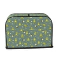 thumbnail image 2 of Yiaed Cute Yoga Frogs Print Two Slice Bread Machine Cover, Universal Size Kitchen Appliance Cover for Bread Machine,Bread Machine Cover, 2 of 7