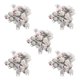 thumbnail image 1 of 100 Piezas Llavero Llavero Colgante Diente Forma Lindo Regalo Dental, 1 of 8