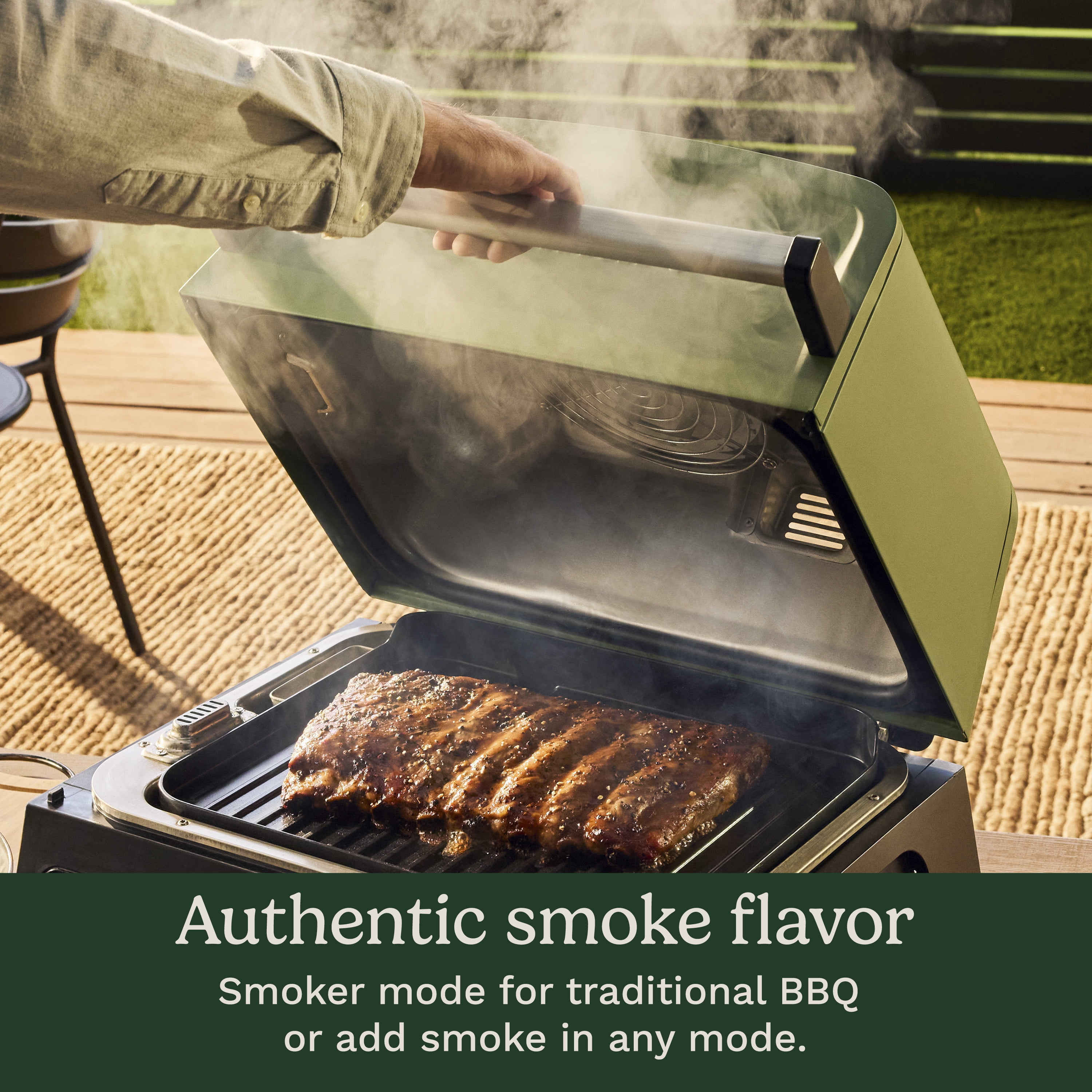 FlavorBoost™ 8-in-1 Outdoor Electric Grill