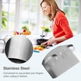 thumbnail image 2 of Kitchen Finger Protector Safe Stainless Steel Guard Slice-Knife Hand Cut Tool B3A3, 2 of 8