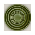 thumbnail image 4 of Round | Apple Green Ceramic Plant Saucer | High Fired Ecofriendly Clay - Sizes 8"-24" - FREE SHIPPING (11.5"W, AppleGreen), 4 of 12